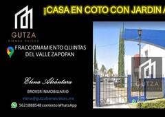 casa con descuento tres recamaras en fraccionamiento quintas del valle en zapopan ega