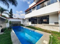 casa en venta en cuernavaca, con alberca, acceso controlado, san juan cuernavaca