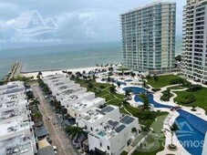 3 cuartos, 307 m departamento en renta en harbor puerto cancun 3 dormitorios