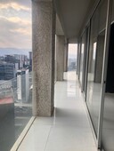 renta departamento av santa fe balcón terraza vista a la mexicana - 3 habitaciones - 158 m2