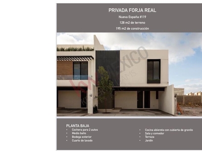 Casa Nueva en Venta en Privada Forja Real , excelente oportunidad para adquirir tu propiedad !!!