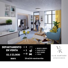 Doomos. Departamento en venta en Zarco, Guerrero, 06300, Cuauhtémoc, CDMX.