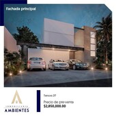 3 cuartos venta de casa residencial en merida, yucatan