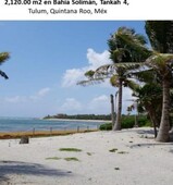 Bahía Solimán, Tankah 4, Tulum, Quintana Roo, Méx