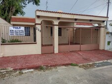 casa en renta en francisco de montejo amueblada