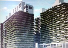 Gran renta depto city towers Green 109 m2 amueblado