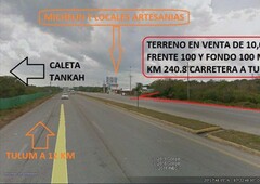 Terreno en Venta en TANKAH Tulum, Quintana Roo