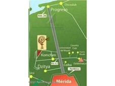 lotes en venta en merida ,komchen gy. 22-977