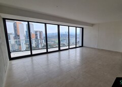 renta de departamento 3 recámaras en la vista, bosque real - 196 m2