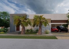 casa en venta una planta en privada cutzam, en yucatán country club