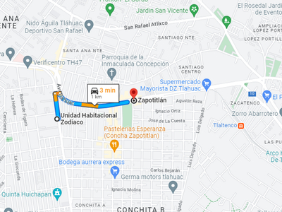 Departamento en venta Farmacia De Genéricos, Avenida Guillermo Prieto, Santa Ana Sur, Tláhuac, Ciudad De México, 13300, Mex