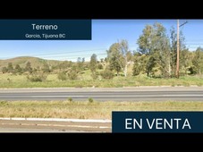 terreno en venta carretera libre tijuana - tecate