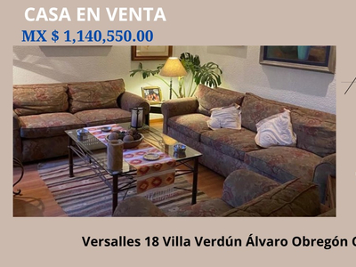 Casa En Venta En Villa Verdun Alvaro Obregon Cdmx I Vj-di-032