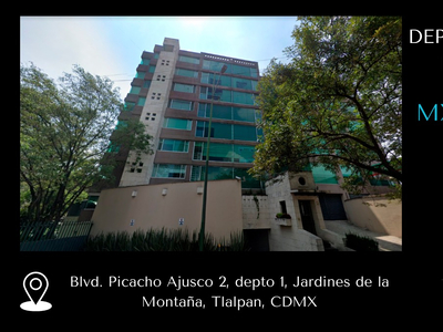 Departamento En Blvd. Picacho Ajusco, Jardines De La Montaña, Tlalpan, Cdmx | Jgr-di-072