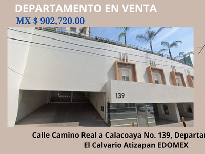 Departamento En Venta En El Calvario Atizapan Edomex I Vj-di-036