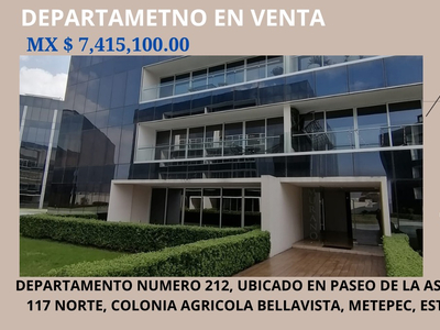 Departamento En Venta En El Municipio De Metepec Edomex I Vj-bd-038