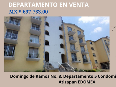 Departamento En Venta En Virreyes 3 Atizapan Edomex