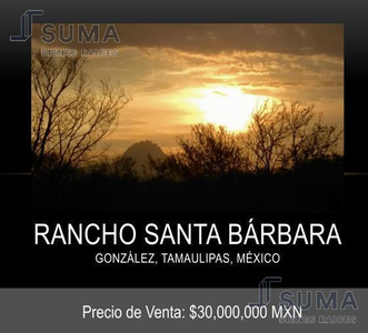 Terreno En Venta Rancho Santa Barbara, En González Tamaulipas