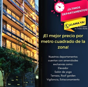 Doomos. Departamento en Venta, Ciudad de los deportes CDMX