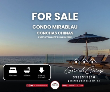 Puerto Vallarta's Luxury zone - Mirablau, Conchas Chinas