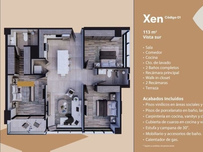 Departamento nuevo en Xávia - modelo XEN , Tijuana BC
