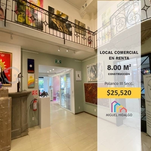 Renta de Local Comercial en Polanco