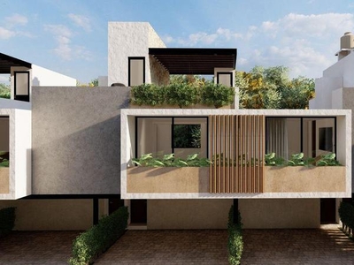 Casa Tipo Townhouse en Venta en Sabbia,Temozón Norte. Mérida, Yucatán.