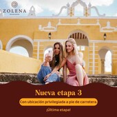 zolena a 4 min del pueblo magico de izamal ultima etapa junto a carretera