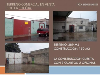 TERRENO EN VENTA EXCELENTE UBICACIÓN PARA COMERCIO