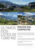 1002 m terreno - rincón del campestre