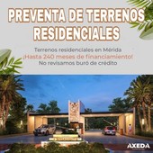 160 m pre-venta de terrenos residenciales en merida, yucatán