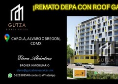 departamento en venta con roof garden en san antonio alvaro obregon ega