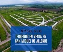 terreno en venta en cumbres de san miguel