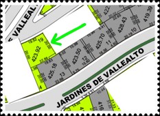 TERRENO EN VENTA EN JARDINES DE VALLE ALTO