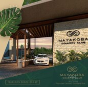 Terreno en Venta en Playa Del Carmen, MAYAKOBA COUNTRY CLUB. Lote Condominal Vertical 2710 m2