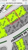 TERRENO EN VENTA JARDINES DE VALLE ALTO