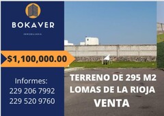 terreno en venta lomas de la rioja