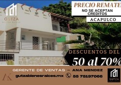 VENDO CASA EN ACAPULCO EXCELENTE VISTA AL MAR ALBERCA REMATES EN TODO MEXICO AK