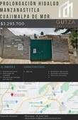 venta terreno para desarrollo en manzanastitla cuajimalpa de morelos