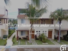 3 cuartos, 154 m casa en residencial terrasol diamante en venta en acapulco