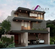 doomos. la joya privada residencial -carretera nacional- casa en venta monterrey zona sur