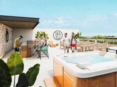 Doomos. Penthouse en venta en Playa del Carmen, Wave Living, 2 recamaras