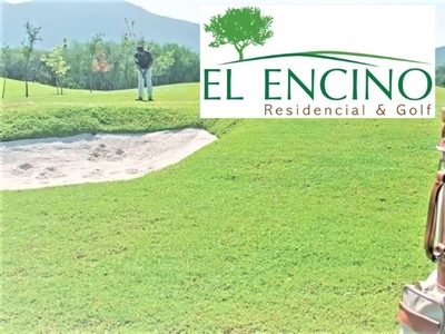 Venta Terreno El Encino Club De Golf Plano 360m2 Canchas Pádel Restaurante Bar Alberca Privada Seg 24hrs Circuito Cerrado