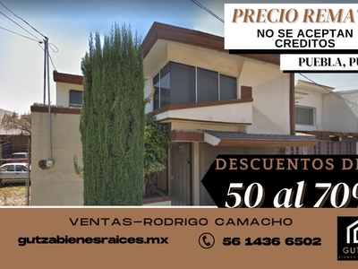 Doomos. Gran Remate, Casa en Venta, Adjudicada, Puebla, Puebla - RCV