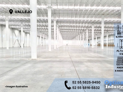 Alquiler de inmueble industrial en Vallejo