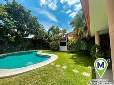 casas en renta - 700m2 - 3 recámaras - burgos cuernavaca - 25,500