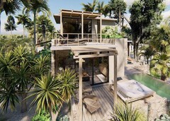doomos. villa loft 2 hab. - eco-lujoso rooftop- piscina privada en la jungla- tulum