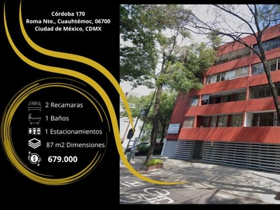 Departamento en Venta en La Roma