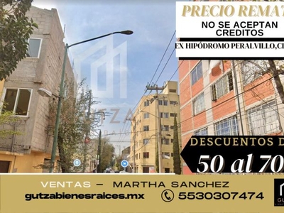 DEPARTAMENTO EN VENTA, GRAN REMATE, EX HIPÓDROMO PERALVILLO. MSM