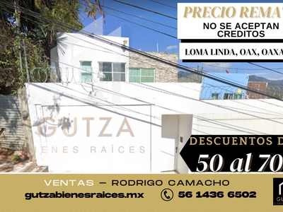 Doomos. Gran Remate, Casa en Venta, Adjudicada, Loma Linda, Oaxaca. RCV